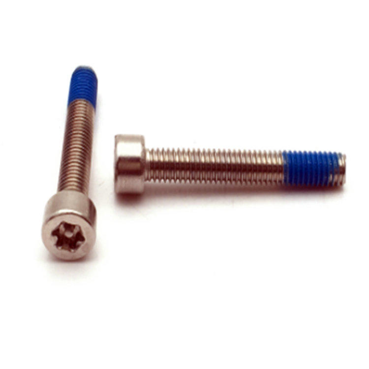 M5 ISO14579 rostfritt stål 304 nylonbelagd torx fix låsbult