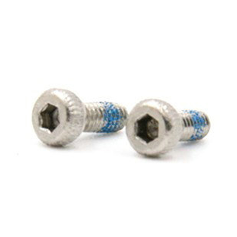 M3X8mm kopphuvud insexskruv med nylonlapp M3X8mm kopphuvud insexskruv med nylonlapp