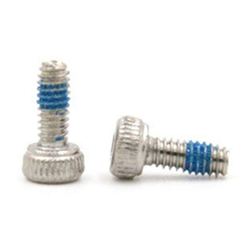 M3X8mm kopphuvud insexskruv med nylonlapp