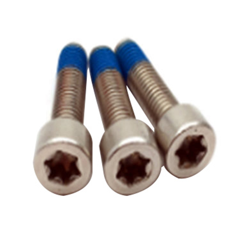ISO14579 ny design m6 torx med stift nylonpläterad medicinsk skruv