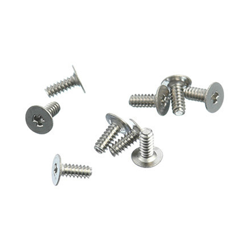 Rostfritt stål M0,8 M1,0 M1,2 M1,4 M1,7 platt Y-formad liten skruv
